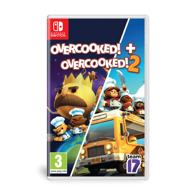 Overcooked + Overcooked 2 Double Pack
      
        - Nintendo Switch