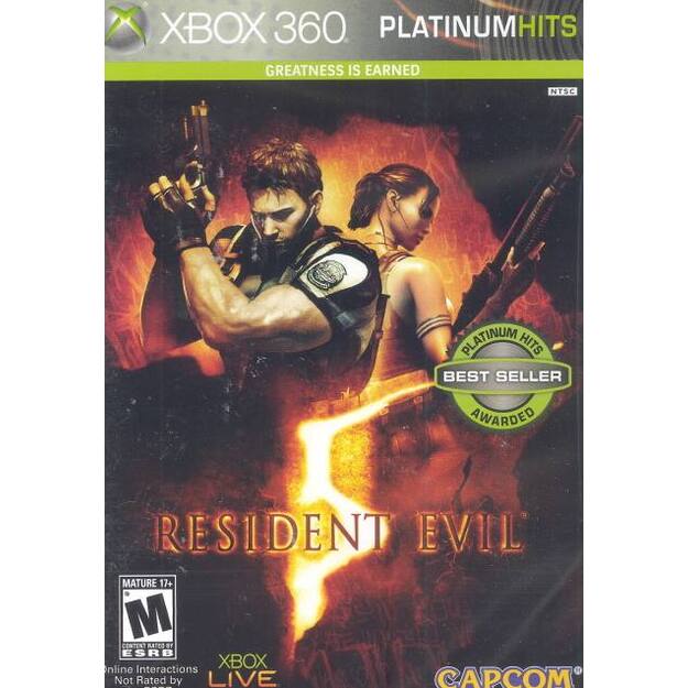 Resident Evil 5 (Platinum Hits) (Import)
      
        - Xbox 360