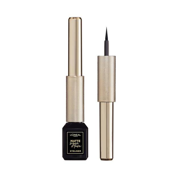 L'Oréal - Matte Signature Eyeliner - 01 Ink Black