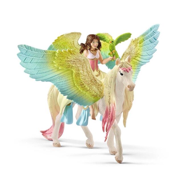 Schleich - Bayala - Fairy Surah with glitter Pegasus (70566)