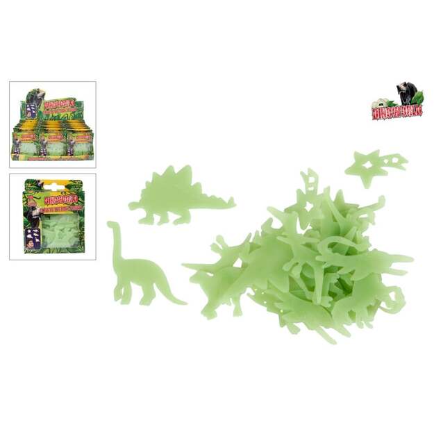 (bundle product) Pocket Money - Glow In The Dark Dino's 24 pcs CDU (621246)