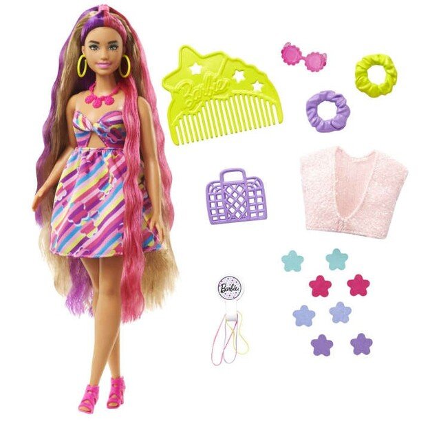 Barbie - Totally Hair - Flower-Themed Doll (HCM89)