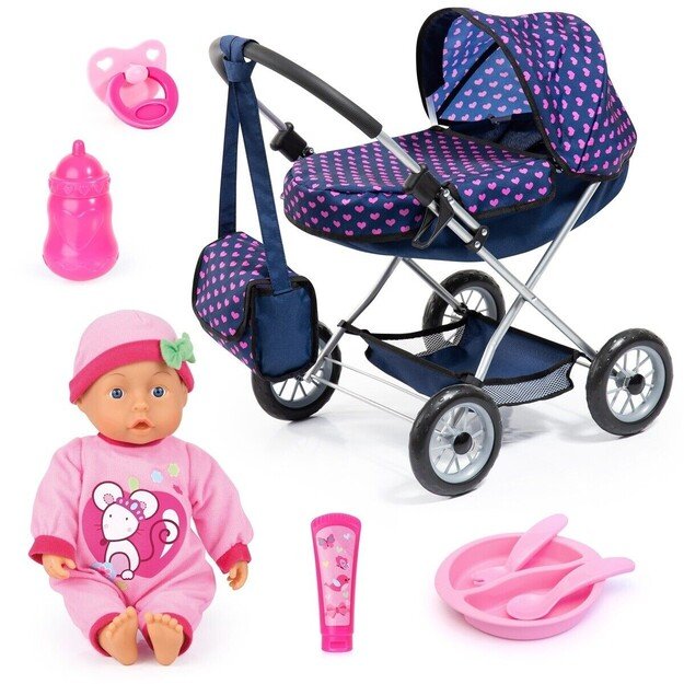 Bayer - Doll Stroller set with doll (12554AB)