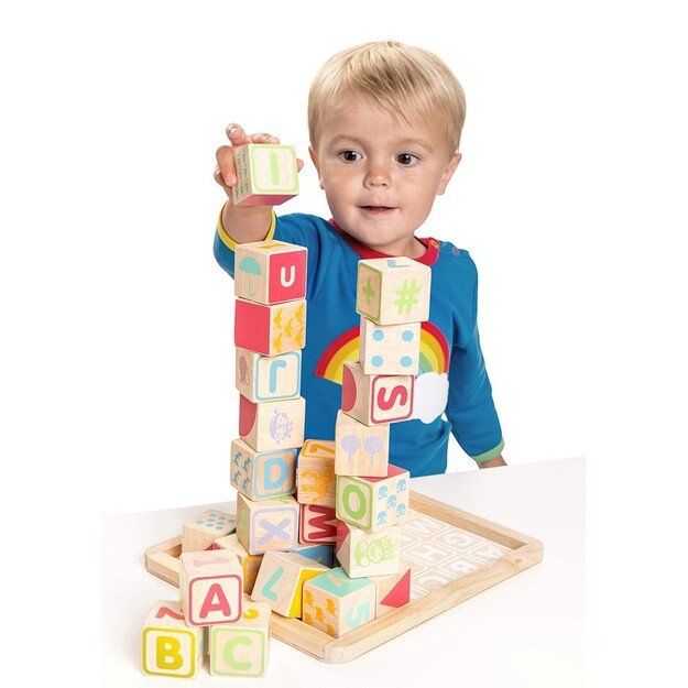 Le Toy Van​ - Petilou - ABC Wooden Blocks (LPL101)