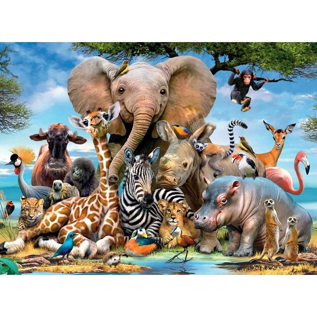 Ravensburger - African Friends 300p - 13075