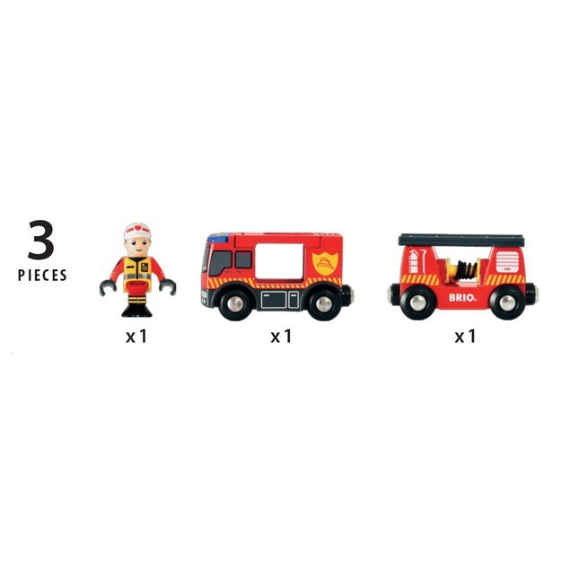 BRIO - Emergency Fire Engine (33811)