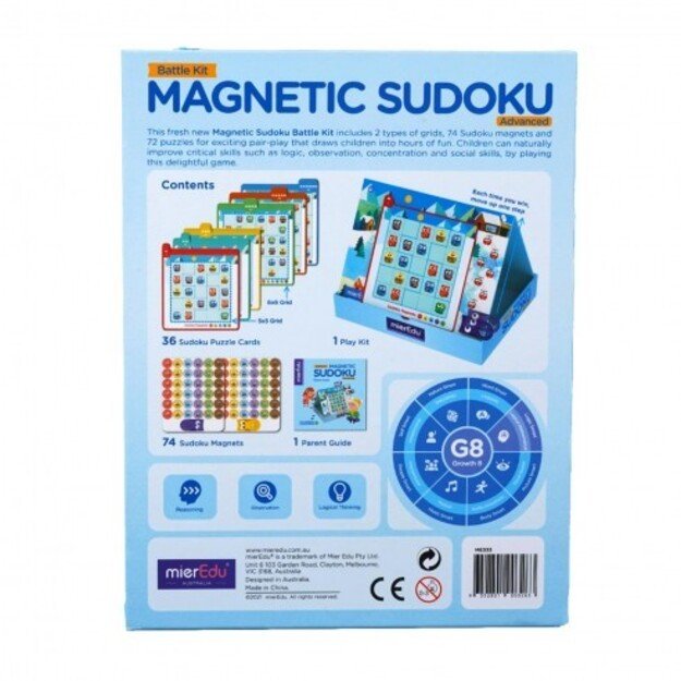 mierEdu - Game - Magnetic Sudoku Battle Kit (advanced) - (ME333)