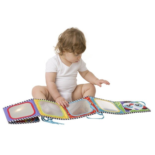 Playgro - Convertible Tummy Time Mirror and Book (10186971)