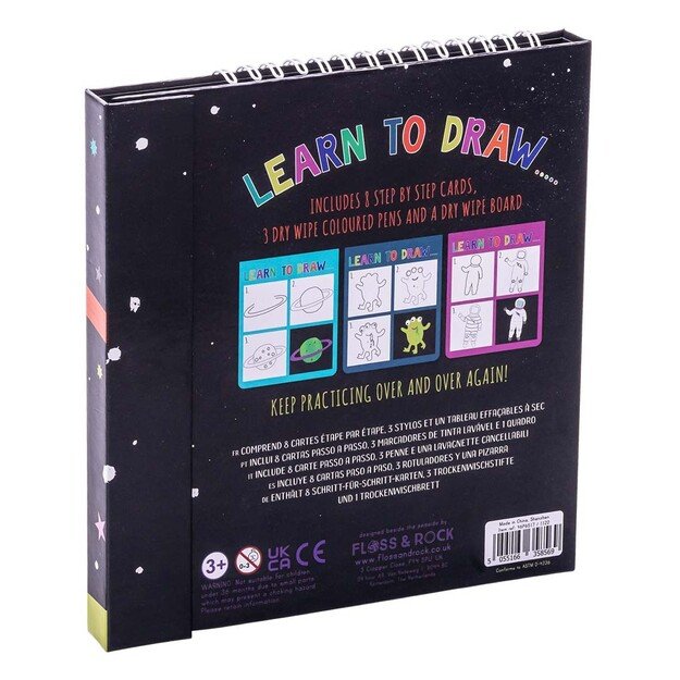 FLOSS & ROCK - Space Learn to Draw  - (46P6517)