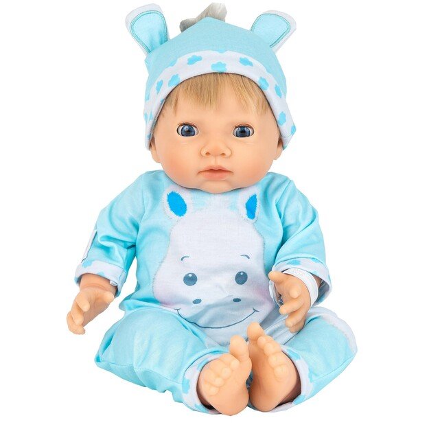 Tiny Treasure - Blond haired Doll Hippo outfit (30268)