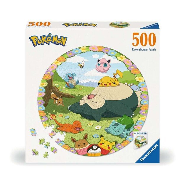 Ravensburger - Puzzle Blooming Pokémon 500p