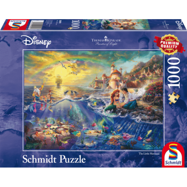 Schmidt - Thomas Kinkade: Disney - The Little Mermaid Ariel (1000 pieces) (SCH4794)