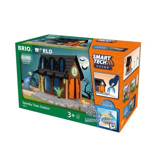 BRIO - Spooky Train Station (Smart Tech sound) - (36007)