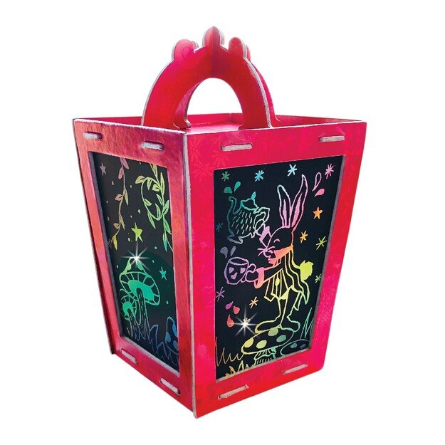 BOX CANDIY - Scratch Art Lantern - Totally Twilight - (BC-1914)