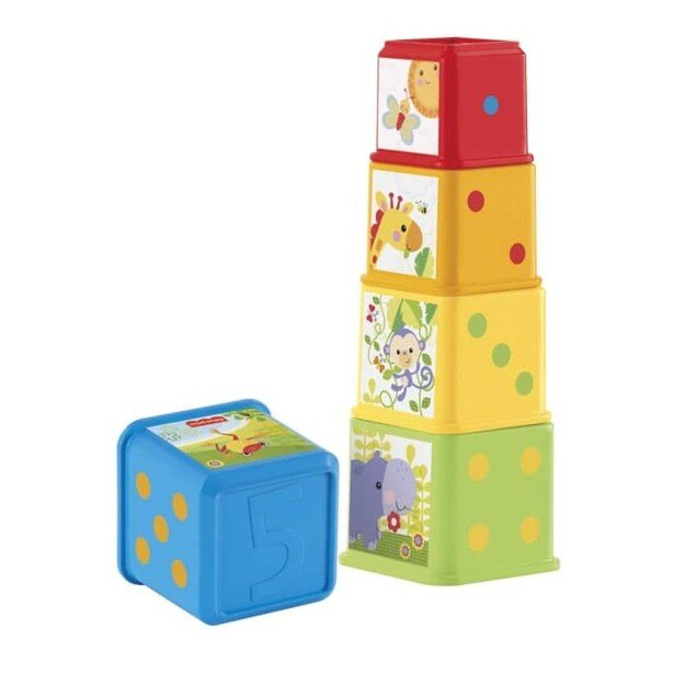 Fisher-Price - Stack & Explore Blocks (CDC52)