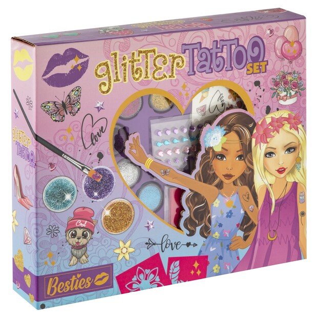 Besties - Glitter Tattoo Set (140039)