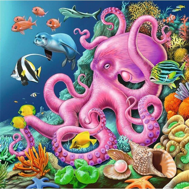 Ravensburger - Puzzle Under Water 3x49p