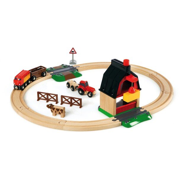 BRIO - Farm Railway Set (33719)