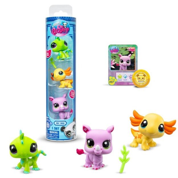 Littlest Pet Shop - PET TRIO IN TUBE ASS (00550)