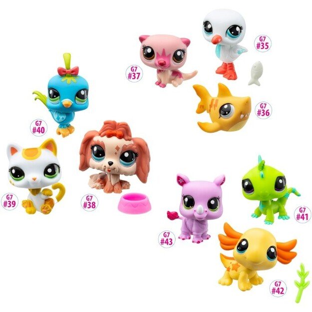Littlest Pet Shop - PET TRIO IN TUBE ASS (00550)