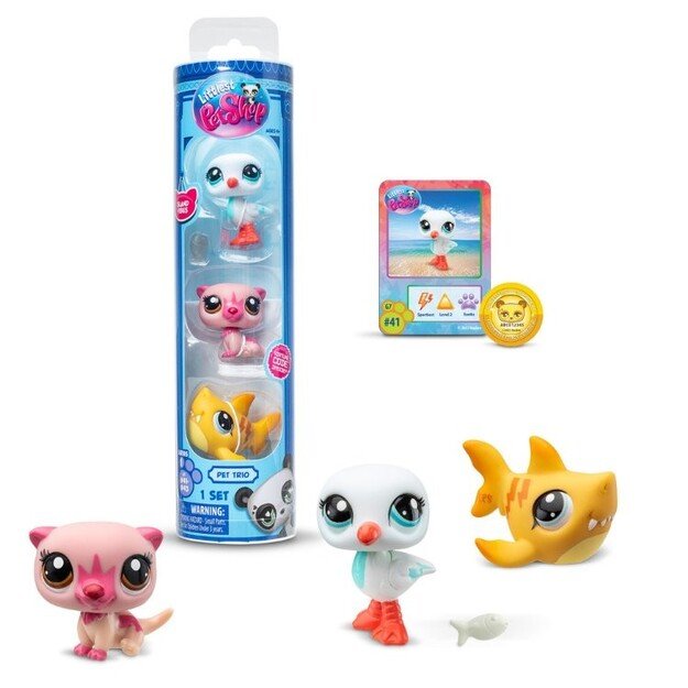 Littlest Pet Shop - PET TRIO IN TUBE ASS (00550)
