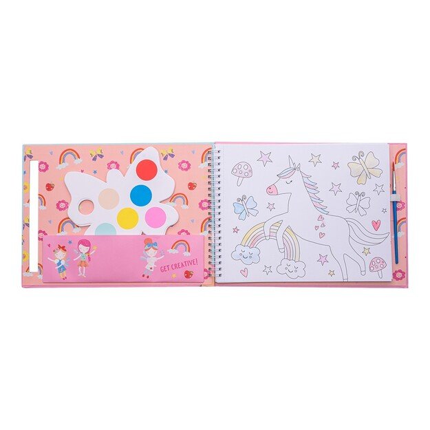 FLOSS & ROCK - My Painting Pad Rainbow Fairy  - (46P6555)