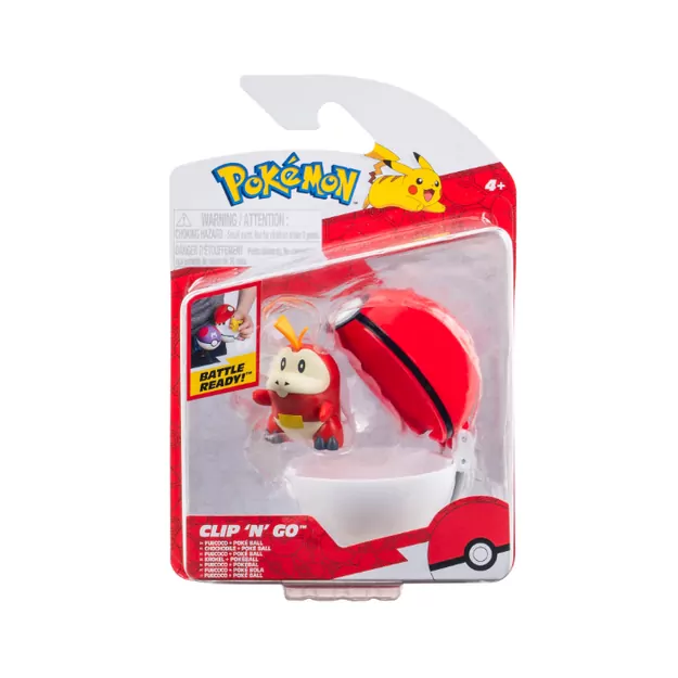 Pokémon - Clip N Go - Fuecoco and Poke Ball (PKW3628)