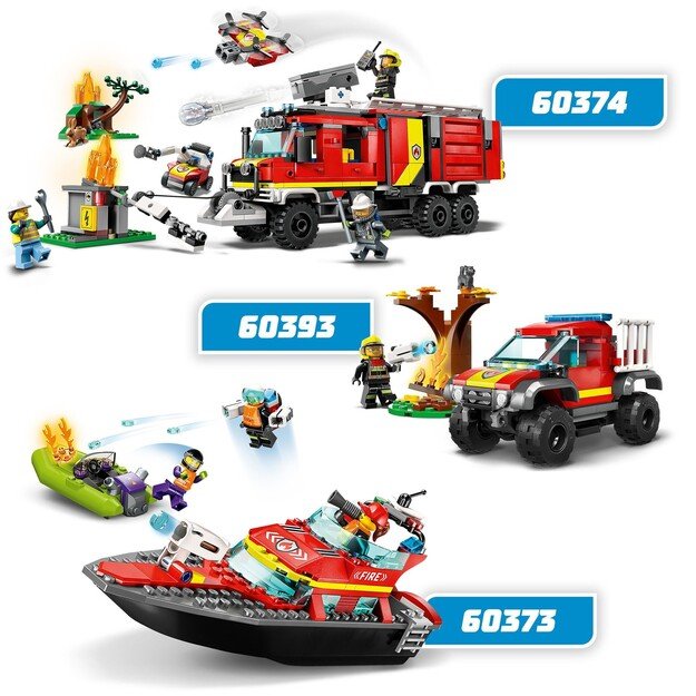 LEGO City - Fire Rescue Boat (60373)