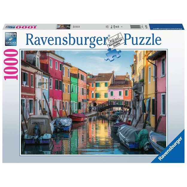 Ravensburger - Burano Canal, Venice 1000p - (10217392)