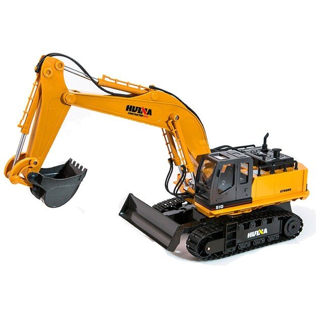 HUINA - Excavator R/C 1:16 - Yellow (471450)