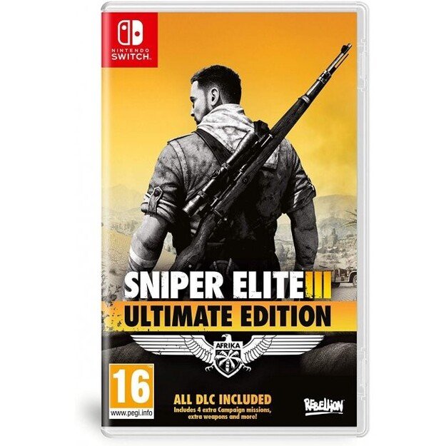 Sniper Elite III (3) - Ultimate Edition
      
        - Nintendo Switch