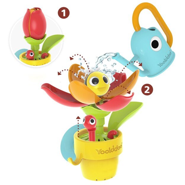 Yookidoo - Peek-a-Bee Tub Flower - (YO40221)