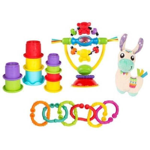 Playgro - Sensory Llama Explore and Play Gift Pack-Parent - (10188328)