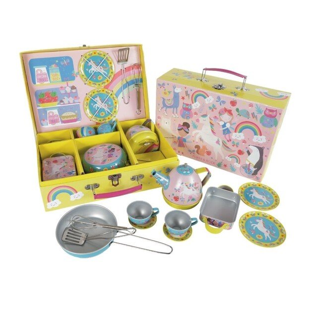 FLOSS & ROCK - Rainbow Fairy 12pc Musical Kitchen Set  - (43P6397)