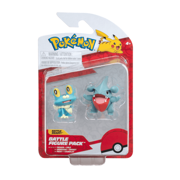 Pokémon - Battle Figure - Gible & Froakie (PKW3013)