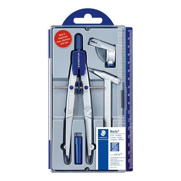 Staedtler - School Compass In Box With Extension (550 02)