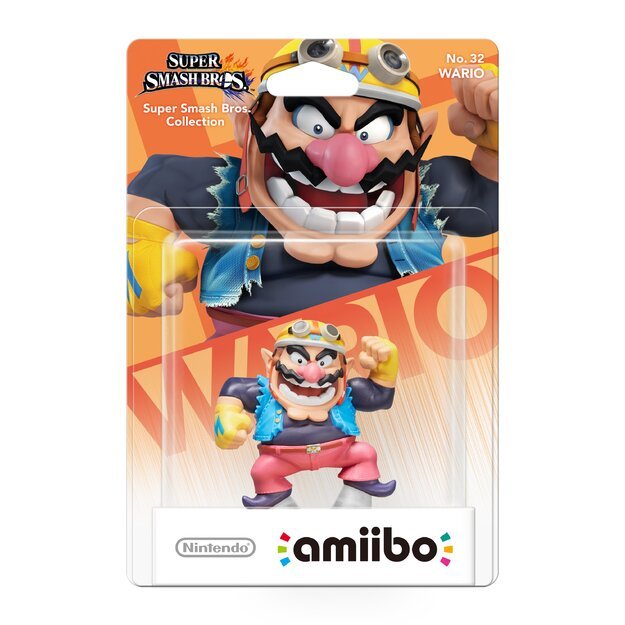 Nintendo Amiibo Figurine Wario