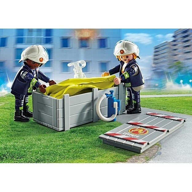 Playmobil - Firefighter with air pillow (71465)