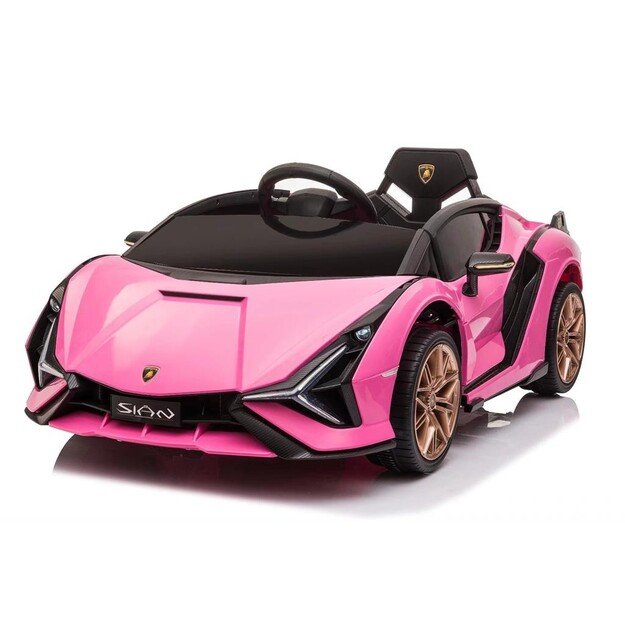 Azeno - Electric Car - Licensed Lamborghini Sian - Pink (6950679)