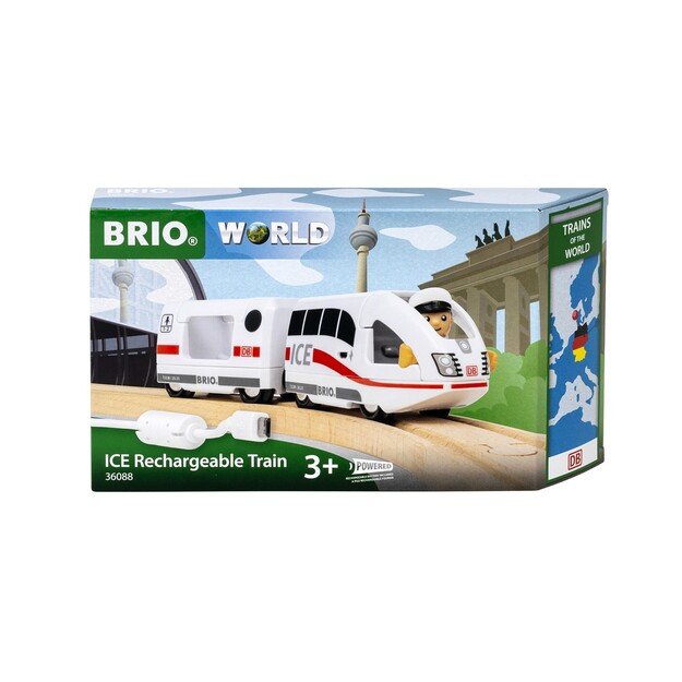 BRIO - ICE Rechargeable Train (Trains of the world) - (36088)