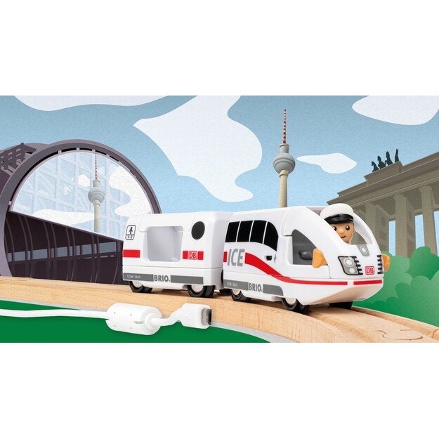 BRIO - ICE Rechargeable Train (Trains of the world) - (36088)