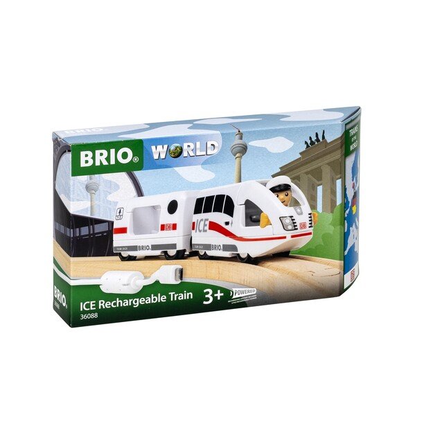 BRIO - ICE Rechargeable Train (Trains of the world) - (36088)