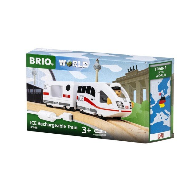 BRIO - ICE Rechargeable Train (Trains of the world) - (36088)