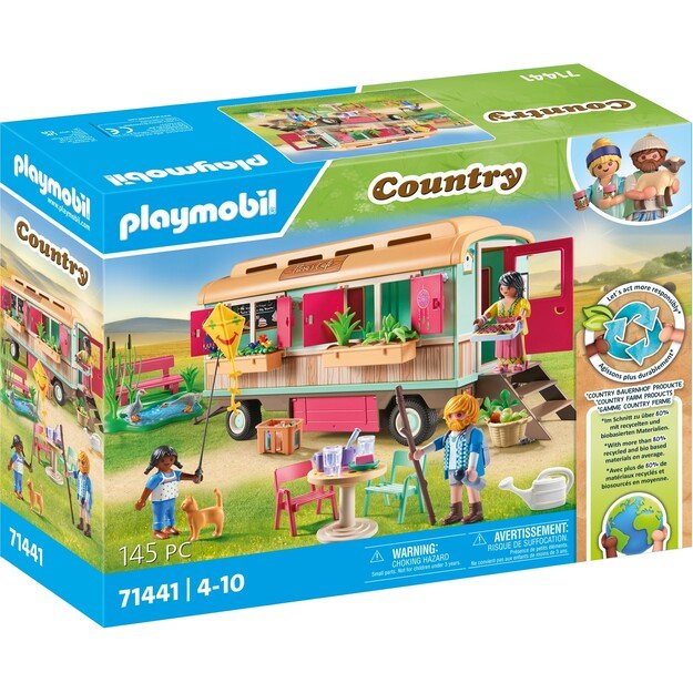 Playmobil - Cosy Cafe with Vegetable Garden (71441)