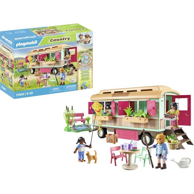 Playmobil - Cosy Cafe with Vegetable Garden (71441)