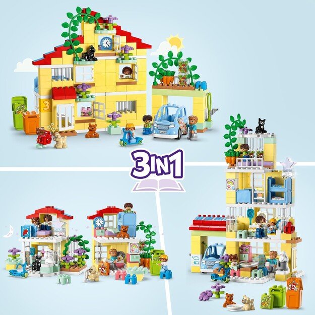 LEGO Duplo - 3in1 Family House (10994)