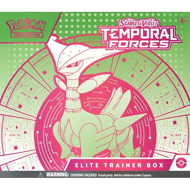 Pokémon - SV5 Temporal Forces Elite Trainer Box - Iron Leaves (POK85657)