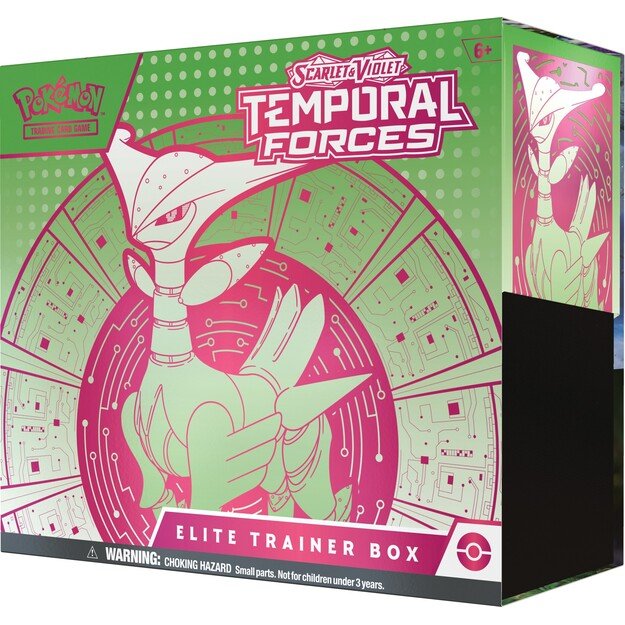 Pokémon - SV5 Temporal Forces Elite Trainer Box - Iron Leaves (POK85657)