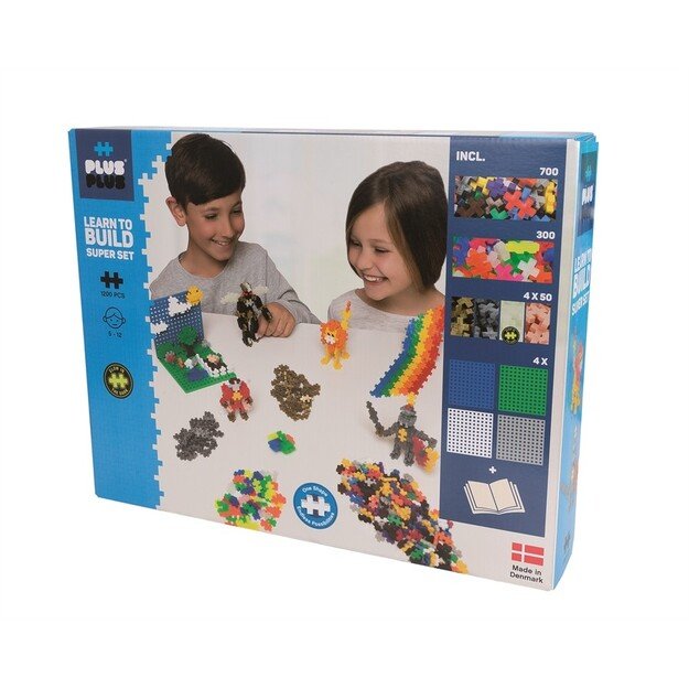 Plus-Plus - Basic 1200 Learn to Build - Super set (3811)