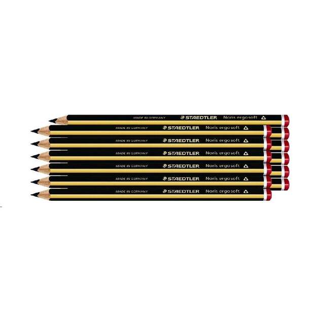 Staedtler - Jumbo Noris 153 Ergosoft Pencil (153) - Pack of 12